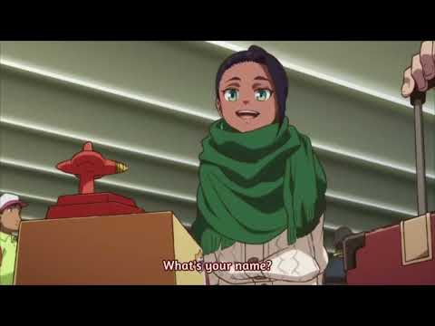 Dark Skin Anime Girl Rina Barn - Godzilla Singular Point