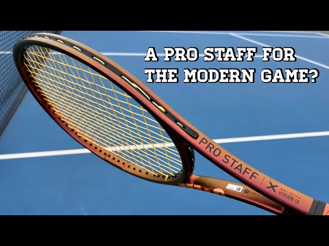 Wilson Pro Staff X V14 2023 tennis racquet / racket review