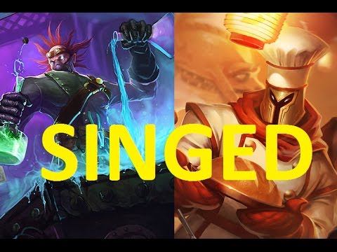 Proxy Singed vs Pantheon