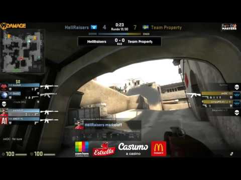 Emilio get banned during match Property vs Hellraisers German Caster is laughing so hard