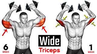 Tricep Workout with Dumbbells ( 10 Effective Exercise )