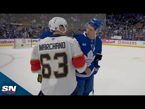 Maple Leafs And Panthers Exchange Handshakes After Seven-Game Series