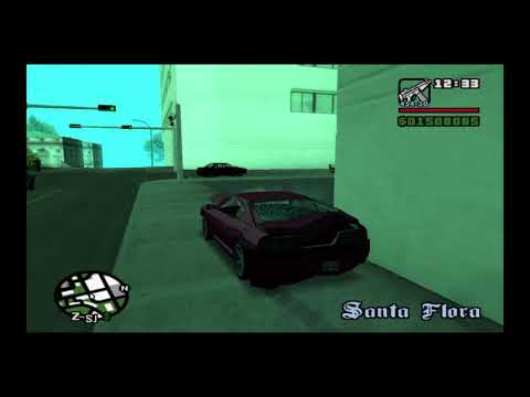 Grand Theft Auto: San Andreas Promised Land by Joe Smooth while driving in San Fierro