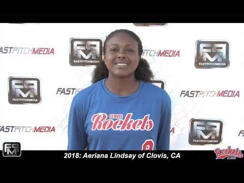 2018 Aeriana Lindsay Pitcher and Second Base Softball Skills Video - Clovis Rockets