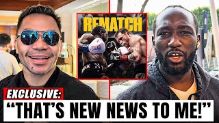 "He Wants To Get WHOOPED Again!" Terence Crawford Reacts to Canelo Alvarez Rematch Callout!