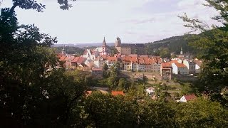 preview picture of video 'Hrad Loket , Loket Castle , Ohře River'