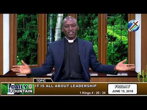 DAILY FOUNTAIN OF JUNE 15, 2018 - VEN. GERSHINEN PAUL DAJUR, PhD