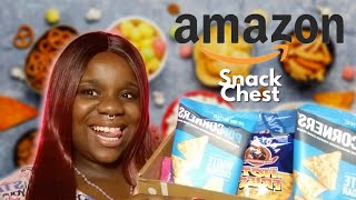 Amazon "SNACK CHEST"  care package!  #Review