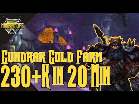 Gundrak Gold Farm 230K Looted Value in 22min