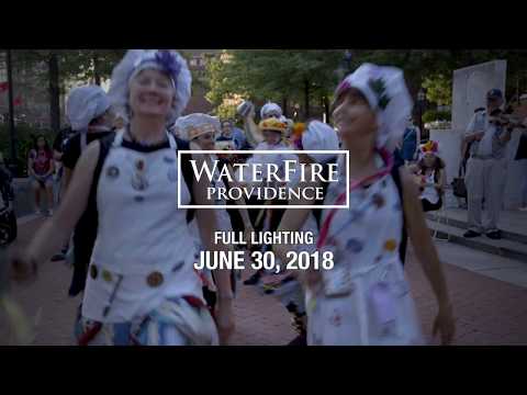 June 30th, 2018 WaterFire Providence Full Lighting