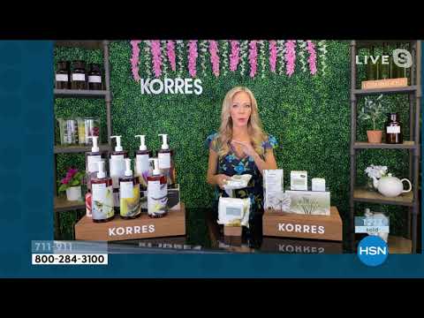 Korres Olympus Tea Gesichts- und Körperreinigungstücher