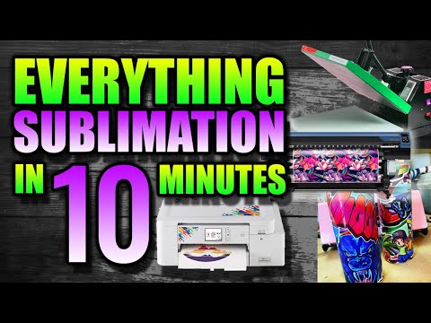Sublimation for Beginners: Everything You Need to Know in Under 10 Minutes!
