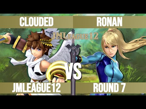 Clouded (Dark Pit) vs Ronan (Zero Suit Samus) - JMLeague12 Round 7