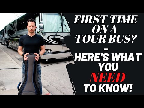 First Time On a Tour Bus? Here's What You Need To Know!