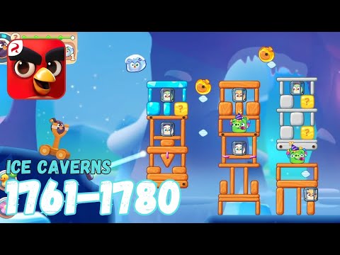 Angry Birds Journey: Levels 1761-1780 (Ice Caverns) Gameplay - Part 89