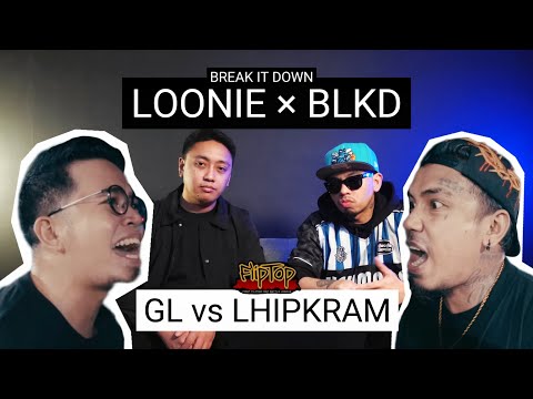LOONIE × BLKD | BREAK IT DOWN: Rap Battle Review E296 | FLIPTOP: GL vs LHIPKRAM