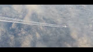 View of very spunky  clouds