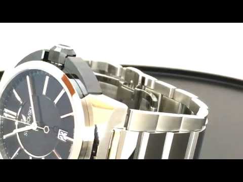 Swarovski 1094353 Piazza Grande Black Dial Stainless Steel Quartz