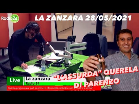 L’assurda querela di Parenzo | LA ZANZARA 28/05/2021