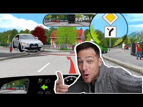 The priority road with a bend (explanation)