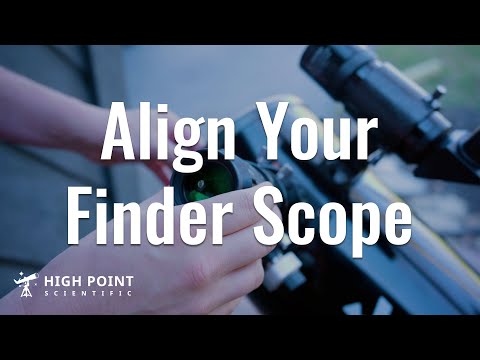 How To Align Your Telescope's Finder Scope | High Point Scientific