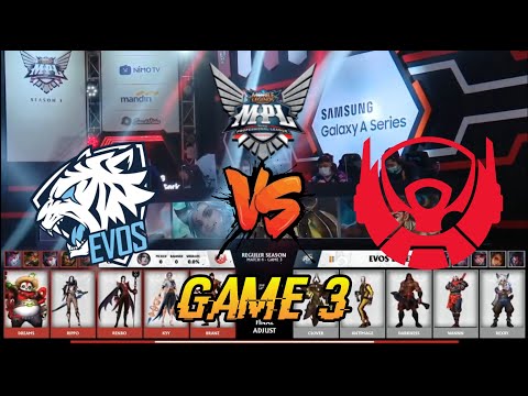 BENEDETTA RIPPO MENGGILA DI GAME KE 3 !!!!! [MPL] SEASON 7 EVOS LEGENDS VS BIGETRON ALPHA - GAME 3