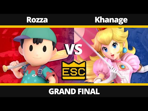 ESC 34 - Grand Final - Rozza (Ness) Vs. Khanage (Peach) - SSBU Local Tournament