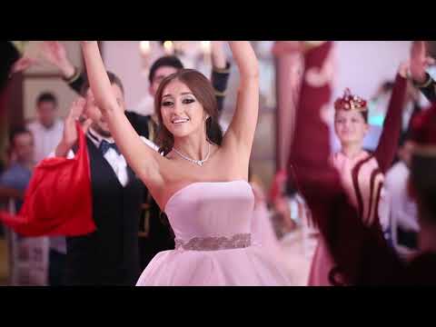 Traditional Armenian Wedding Dance by the Bride and the Groom