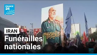 Reportage France 24 : en Iran, funérailles nationales pour les hauts gradés tués par Israël