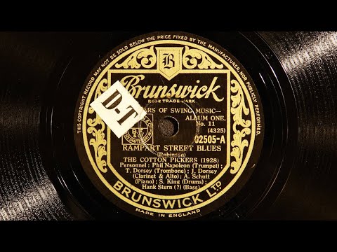 The Cotton Pickers - Rampart Street Blues (1929)