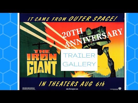 THE IRON GIANT trailer gallery (20 anniversary video)
