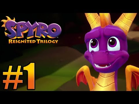Spyro Reignited Trilogy Gameplay Walkthrough Part 1 ( Spyro 1 Remake ) - No Commentary
