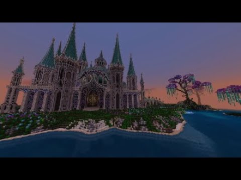 Riderz_13 _ - MineCraft Epic Fantasy World cinematic Lumestios Kingdom Built alone 5 years in the making