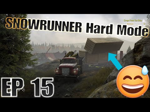 Snowrunner on Hard Mode EP 15 | Cargo from the Ship | PS5 Gameplay