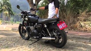 Triumph Bonneville Best Sound ฟรวดโอออนไลน ดทวออนไลน