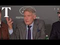 Tearful Harrison Ford Hangs Up His Hat As Indiana Jones