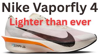 Nike Vaporfly 4 - so light - Session test