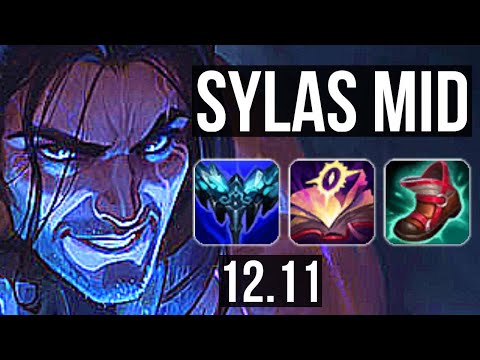 SYLAS vs TRISTANA (MID) | 14/2/4, 500+ games, Legendary | EUW Master | 12.11