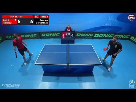 14:30 Andrii Hrabskyi 3-0 Bohdan Doroshenko West 3 WIN CUP 20.10.2022 | TABLE TENNIS WINCUP