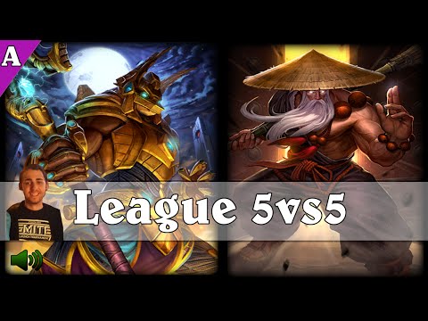 Smite: MattyPocket - Anubis Vs Guan Yu [LANE] - League 5vs5 - S2