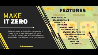 Make It Zero – Hypercasual Puzzle Game video preview