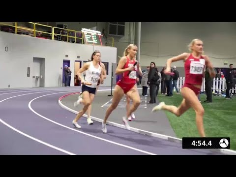 Women's Invitational Distance Medley Relay - Washington Husky Indoor Classic 2026 [Full Race Replay]