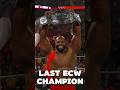 When Ezekiel Jackson was THE LAST ECW CHAMPION #wwe #wrestling #shorts