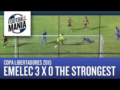 Emelec 3x0 The Strongest - Copa Libertadores 2015 - Group Stage