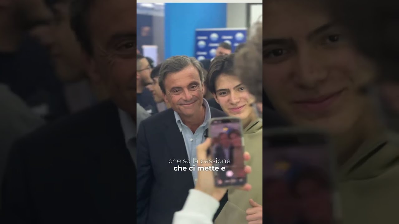 CARLO CALENDA ALL'INAUGURAZIONE DELLA NUOVA SEDE DI AZIONE A CAIVANO