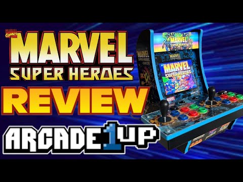 Arcade1up Marvel Superheroes Countercade $99.99 Review & Unboxing, Worth It?