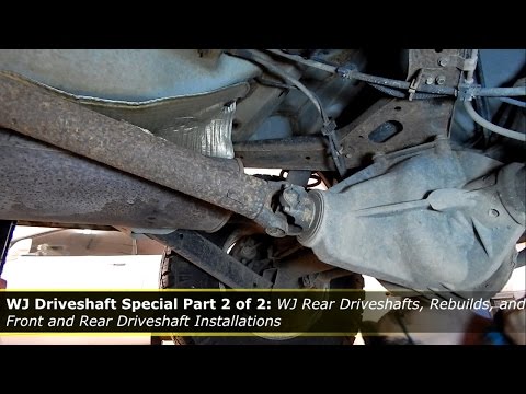 Jeep WJ Driveshaft Special - Part 2 - Vortex Garage Ep. 19