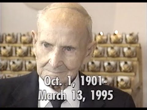 Franciszek Gajowniczek's visit to Saint Maximilian Kolbe Parish, Houston TX 1994
