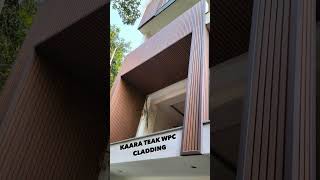 Premium outdoor teak wpc cladding by KAARA