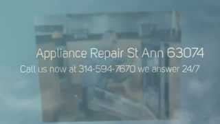 preview picture of video '(314) 594-7670 Appliance Repair St Ann Mo 63074'